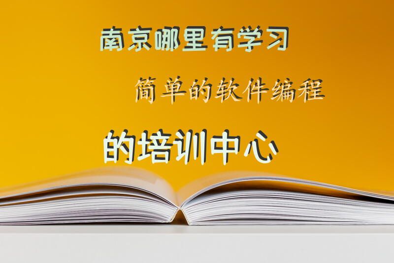 南京哪里有学习简单的软件编程的培训中心？