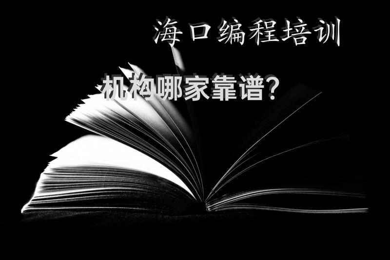 海口编程培训机构哪家靠谱？
