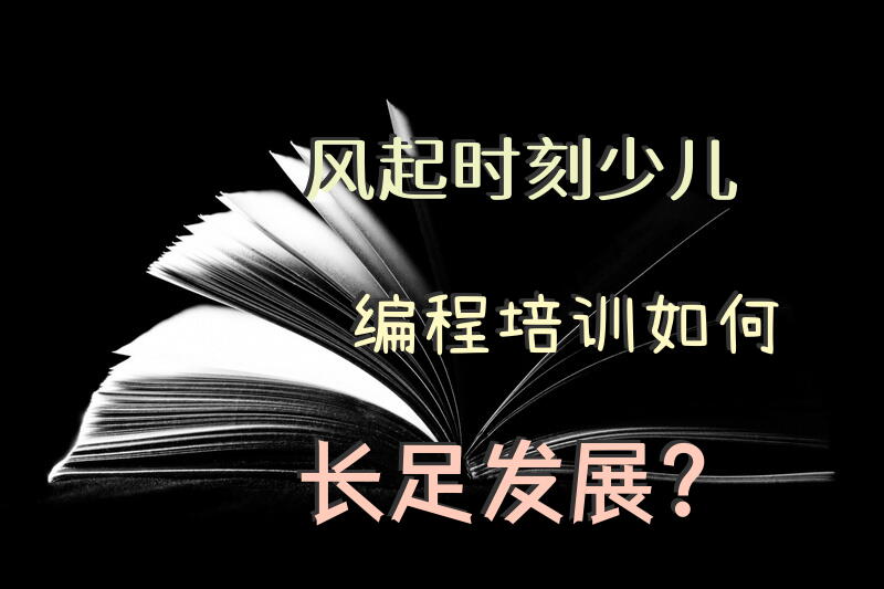 风起时刻，少儿编程培训如何长足发展？