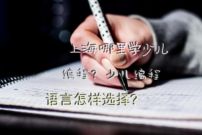 上海哪里学少儿编程？少儿编程语言怎样选择？
