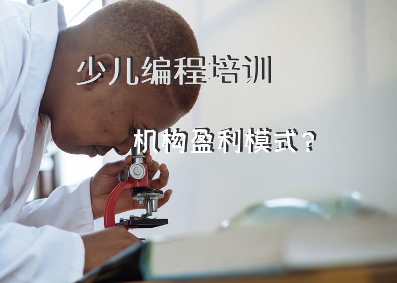 少儿编程培训机构盈利模式？